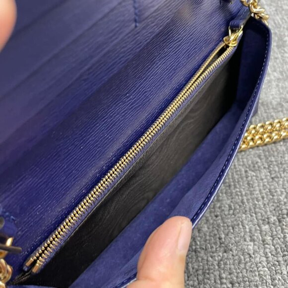 100% Authentic GUCCI Horsebit 1955 Chain Wallet Leather Shoulder Bag - Picture 12 of 13